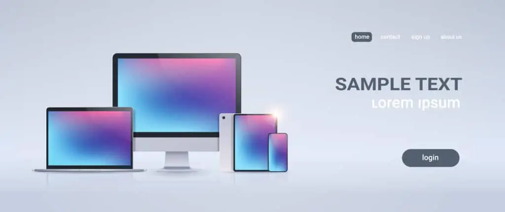 a computer monitor and phone