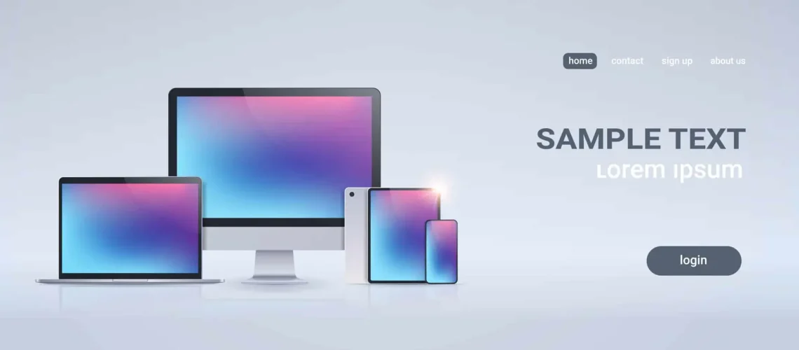 a computer monitor and phone